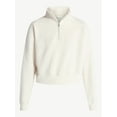 thumbnail image 5 of No Boundaries Fleece Half Zip Pullover, Women's, 5 of 5