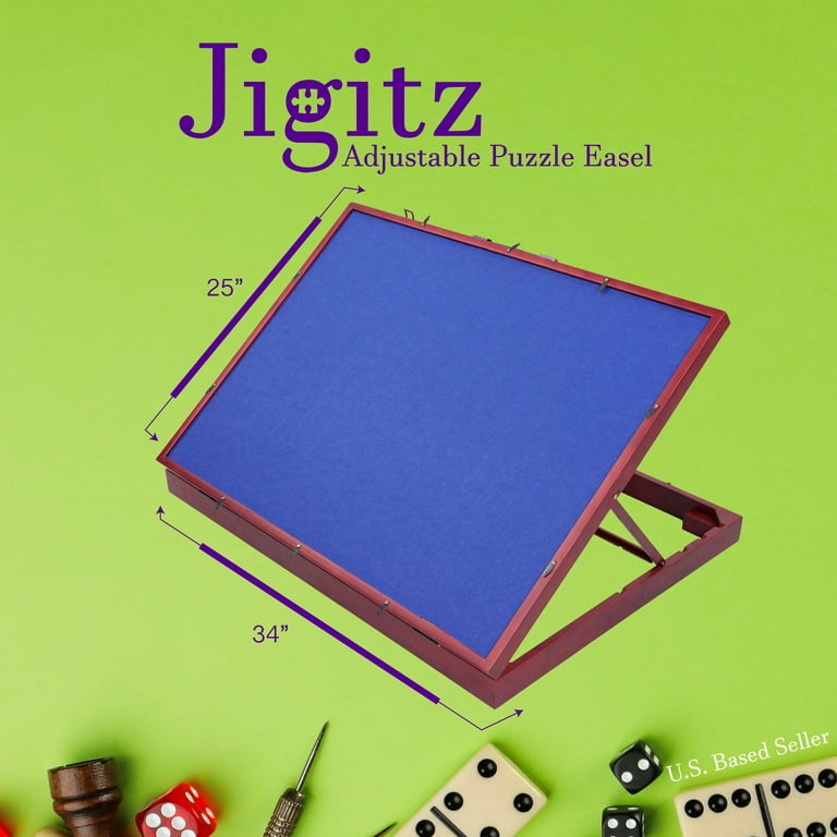 Jigitz 1000 Piece Portable Puzzle Board - Puzzle Keeper with
