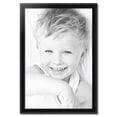 thumbnail image 2 of ArtToFrames 27" x 40" Matte Black with Beads Picture Frame, 27x40 inch Black Wood Poster Frame (WOM-4065), 2 of 8