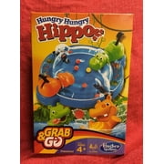 Hungry Hungry Hippos Grab and Go Game Hasbro Gaming New Free Shipping