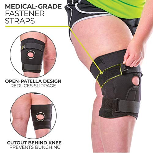 BraceAbility Plus Size Knee Brace - Bariatric Men and Womens Hinged Knee  Wrap for Obese Legs and Big Thighs to Support Meniscus Tears, Arthritis  Joint Pain, Tendonitis, Ligament Injuries and 