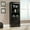 Wind Oak, variant on Sauder Palladia Engineered Wood and Metal 3-Shelf Bookcase in Wind Oak