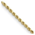thumbnail image 1 of Quality Gold DH014-20 14K Yellow Gold 2 mm Semi-Solid Diamond-Cut 20 in. Rope Chain, 1 of 1