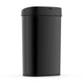 Mainstays 13.2 gal /50 L Motion Sensor Kitchen Garbage Can, Black