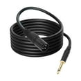 thumbnail image 1 of TS 1/4 6.35 Cable de audio de audio macho a xlr , 5m, 1 of 8