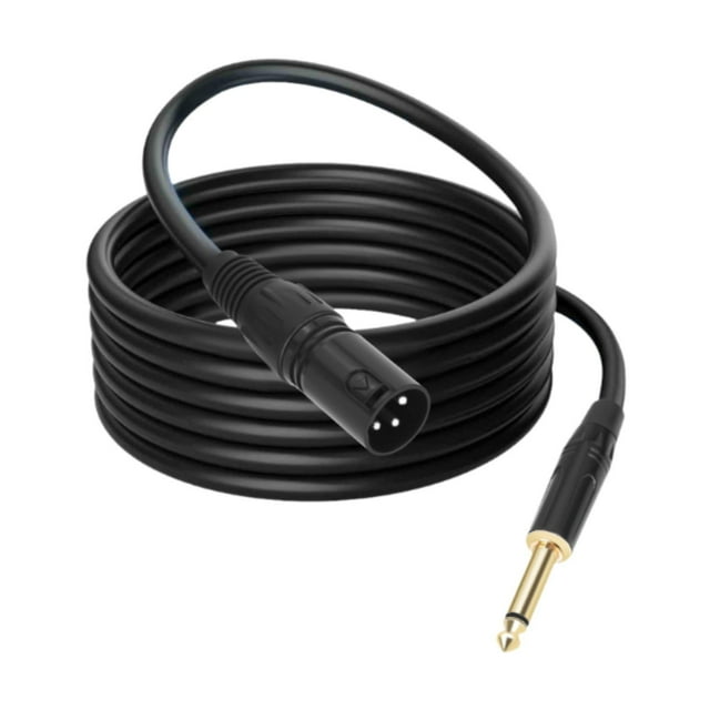 TS 1/4 6.35 Cable de audio de audio macho a xlr , 5m