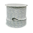 thumbnail image 2 of Extreme Max 3006.2514 BoatTector Double Braid Nylon Anchor Line with Thimble - 1/2" x 150', White w/ Blue Tracer, 2 of 3