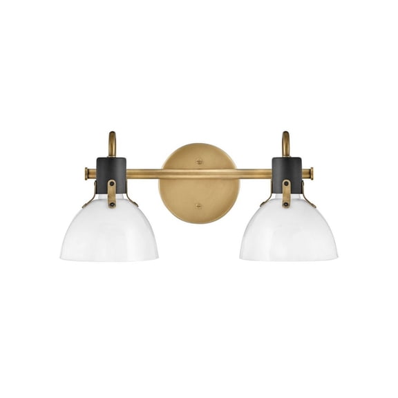 Hinkley Lighting - Argo - 2 Light Bath Vanity In Industrial and Scandinavian