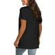 thumbnail image 5 of Moda mujer Casual Pascua camiseta impresa cuello redondo manga corta pulóver Tops blusa Fridja  bn6812, 5 of 8