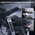 thumbnail image 4 of SIHOO Ergonomic Computer Chair Doro-S300 Mesh Office Chair 135-Degree Luxury Recline Chair with SIHOO Design Zero-Gravity Mechanism-6D Coordinated Armrests High-Back Desk Chair for 300 lbs-Black, 4 of 10