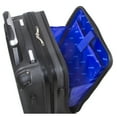 thumbnail image 6 of Dejuno Compact Hardside 20-Inch Carry-on Luggage with Laptop Pocket - Charcoal, 6 of 8
