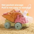 thumbnail image 4 of Beach Sand Toys Set for Kids Toddlers, Sandbox Water Toys with Dump Truck, Boat, Castle Buckets and Molds, All-Season Outdoor Play Kit for Snow & Sand, 4 of 7