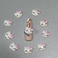thumbnail image 4 of Venta al por mayor de accesorios Kawaii mini dibujos animados Sanrios kitty proveedor profesional a granel salón de uñas decoración bonita dijes de diamantes de imitación, 4 of 4