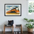 thumbnail image 3 of Art.com Southern Pacific Streamlined Train, Sunbeam Art Print, Black Frame Wall Art, 44" x 32", 3 of 5