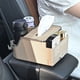 thumbnail image 3 of Caja de pañuelos para reposabrazos de automóvil, portavasos de agua para automóvil, caja de papel multifunción, caja de pañuelos para automóvil con sentido avanzado y simple, 3 of 5