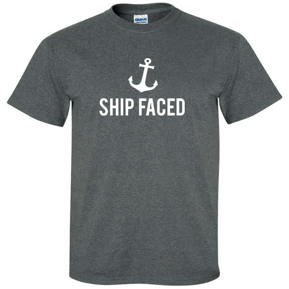 Ship Faced Adult Short Sleeve T-shirt