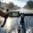 thumbnail image 4 of Tong Advanced LCD Display For E Systems With 5 Pin Interface ABS Housing IP65 Handlebar Mount For 22.2mm 24V 60V Wired Connection, 4 of 6