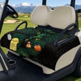 thumbnail image 3 of Pzuqiu Golf Cart Seat Cover, Compatible with Outdoor, Suitable for Club Cars Quilted, Frog Mandala, 3 of 9