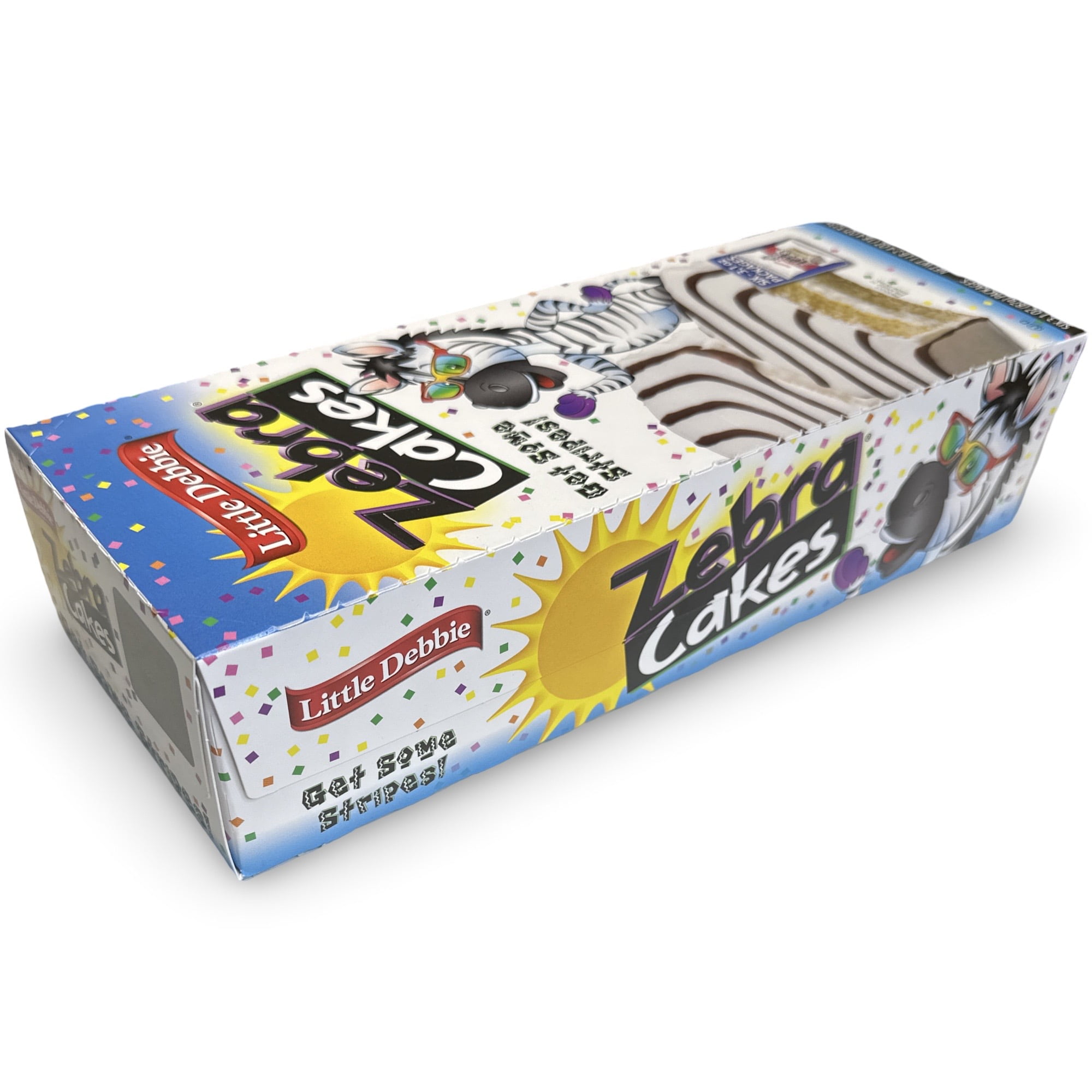 Little Debbie Zebra Cakes, Large 3.1 ounce, Individually Wrapped (Pack of 18)