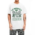 thumbnail image 4 of Camiseta vintage de Snoopy, San Patricio, Charlie Brown, Cheers para hombre, camisetas de cuello redondo versátiles, camisetas unisex encantadoras de algodón puro, 4 of 4