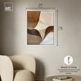 thumbnail image 5 of Dream Away II Abstract Shapes Wall Art Canvas Wall Art by Art Remedy, White Floater Frame, 25" x 31", 5 of 7