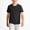 Black, variant on Boys Cotton T-shirts, Breathable Short Sleeve Casual Crew Neck Kids Summer Tops with Pockets Brown Size 11-12 T