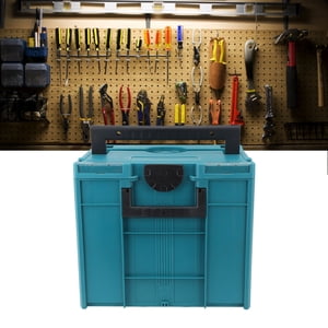 Boîte à outils, structure robuste large outil de stockage de l'outil de stockage conception tiroir lourd service grande capacité pour outils d'alimentation