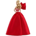 thumbnail image 3 of Muñeca Barbie MATTEL Holiday 2019 Felices Fiestas rubia 29 cm, 3 of 3