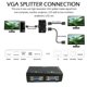 thumbnail image 4 of 1 pc a 2 mon 2 puerto vga svga adaptador splitter box para pc lcd tv, 4 of 5