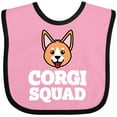 thumbnail image 3 of Inktastic Dog Corgi Squad Boys or Girls Baby Bib, 3 of 4