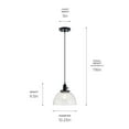 thumbnail image 2 of 43853BK Kichler Lighting Avery - 9.251 light Mini Pendant - with Vintage Industrial inspirations - 9.25 inches tall by 10 inches wide-Black Finish, 2 of 5