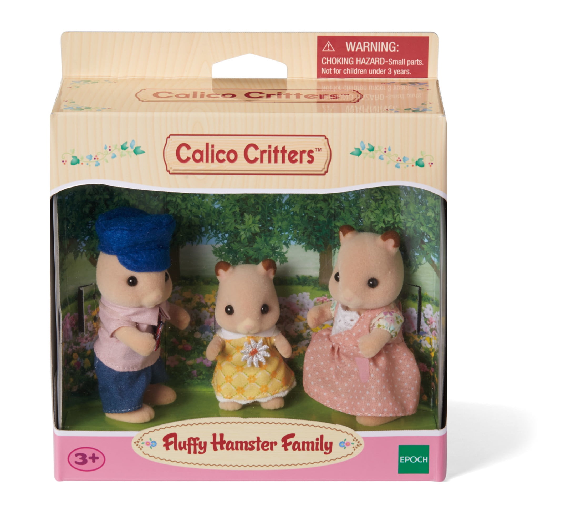 Calico CrittersFluffy Hamster Family