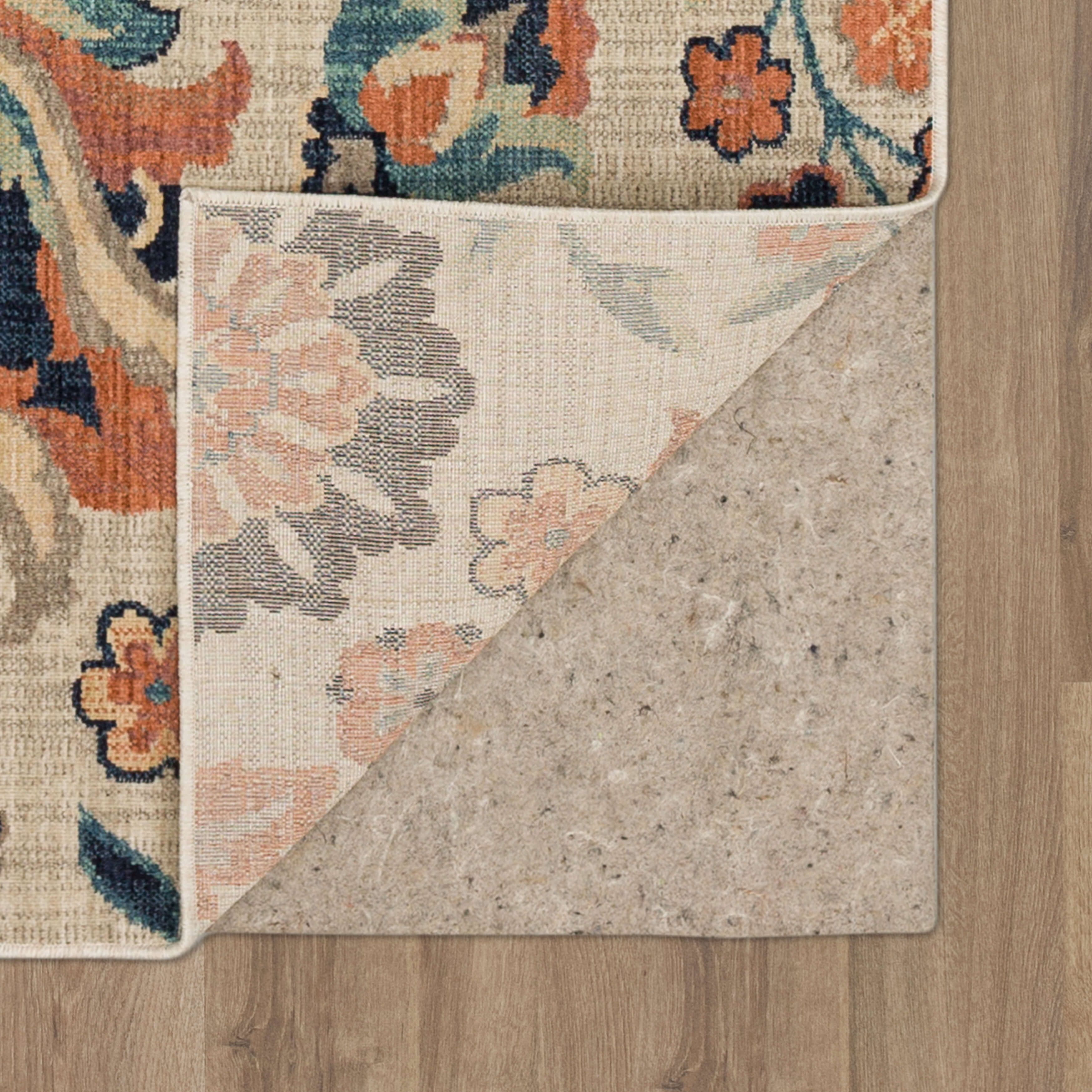 Mohawk Home Floweret Woven Polyester Indooor Area Rug, Multi, 9' x 12'
