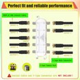 thumbnail image 5 of Divisor de Cable Coaxial Digital 8 VíAs 5-2400 MHz, Compatible con RG6, Funciona Conexiones TV AnalóGicas/Digitales e Internet, 5 of 5
