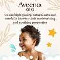thumbnail image 4 of Aveeno Kids Bubble Bath for Sensitive Skin, Oat Extract, 19.2 fl. oz, 4 of 9