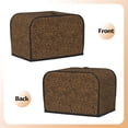 thumbnail image 3 of Fotbe Leopard for Two Slice Toaster Cover, Fingerprint Protector, Super Soft Appliance Cover And Dust Cover,Bread Dust Cover & Fingerprint Protection, 3 of 7