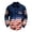 Navy, variant on Shirts for Men USA Flag Print Long Sleeve Button Down Top Loose Fit Cotton Spring Casual Independent Day Mens Shirt Navy L