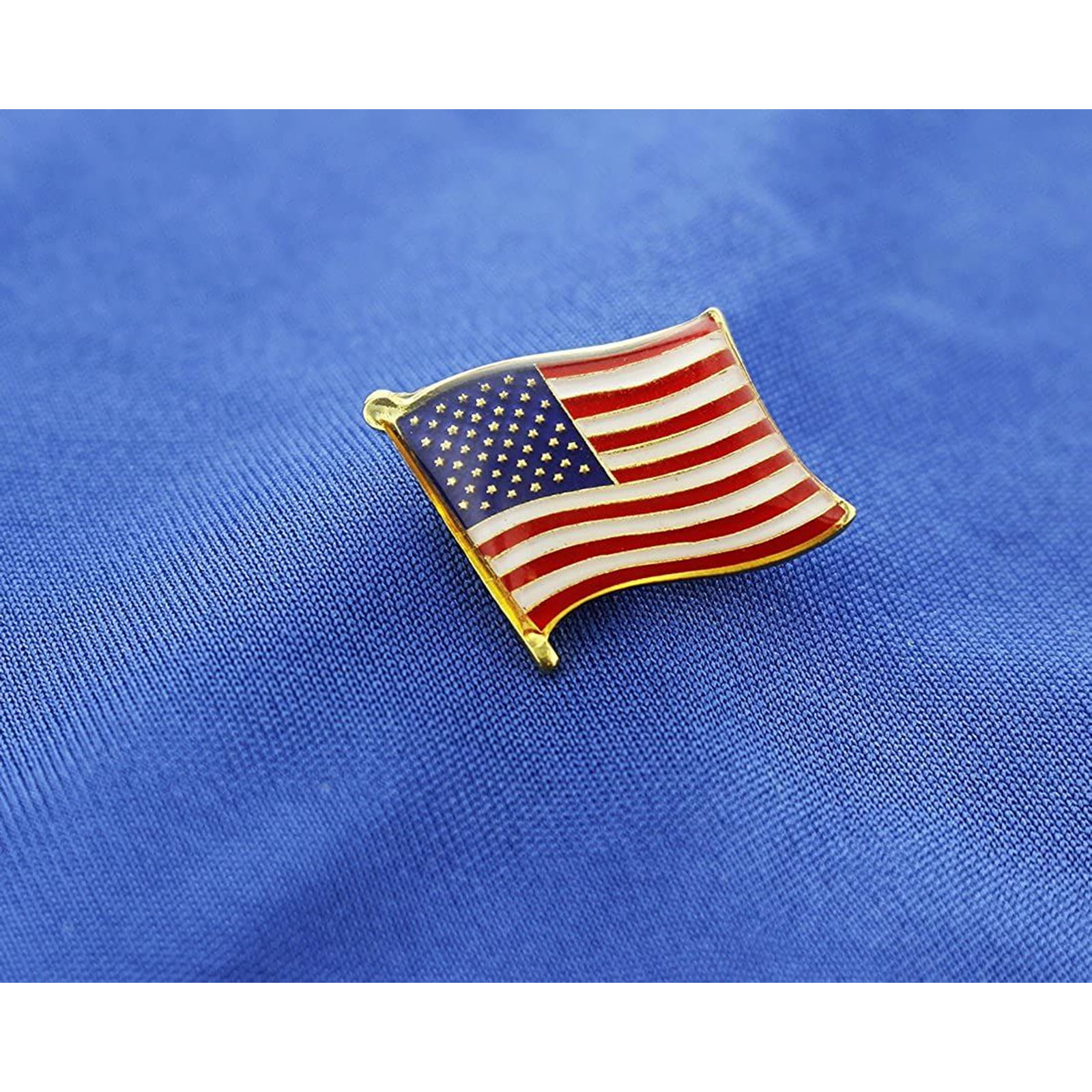 USA Flag Lapel Pin Badge Laredo TX 
