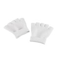 thumbnail image 4 of Masteelf Gel and Cotton Toe Socks for Women White Anti Slip Bottom Half Foot Cover for Size, 4 of 8