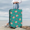 thumbnail image 4 of Uemuo Starfish and Shell Printed Washable Luggage Cover - Fashion Suitcase Protector Fits 18-32 Inch Luggage -X-Large, 4 of 9