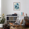 thumbnail image 4 of Art.com Blue Fairy Tale Floral I Art Print by Silvia Vassileva, Brown Frame Wall Art, 23" x 29", 4 of 5