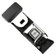 thumbnail image 2 of Premium Lap Seat Belts Complete Kit Classic Muscle Car Seatbelt Set Black 75", 2 of 5