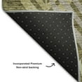 thumbnail image 6 of Dalyn Rugs Premium Machine Washable Mayfield AMF744 Olive 2'3" x 7'6" Runner Rug, 6 of 6