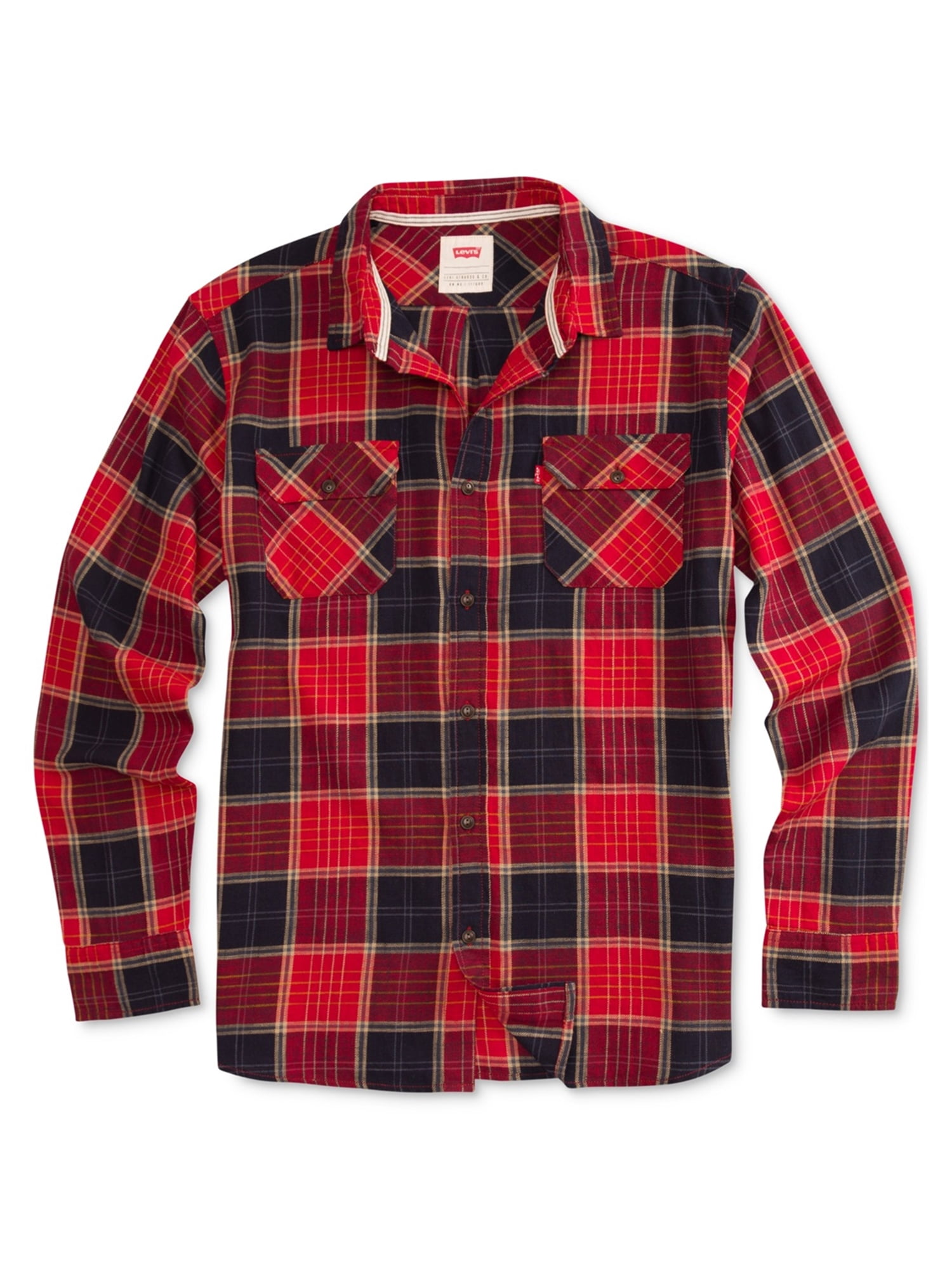 levi's button up shirts