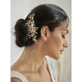 thumbnail image 2 of Bride Wedding Hair Comb Rhinestone Bridal Hair Accessories Pearl Bridal Hair Pieces Bridal Hair Clips Hair Side Comb for Women and Girls, 2 of 4