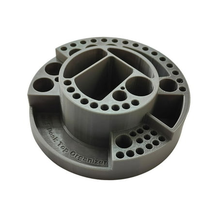 MAGIDEAL Fly Tying Tool Kit Tabletop Organizer Stand Versatile Supplies Equipment Fishing