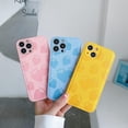thumbnail image 6 of Case for iPhone 13 Pro Max 6.7 inch for Women Girls, Embossed Strawberry Pattern Cute Aesthetic PU Leather Soft Back Cover Full Camera Shockproof Protective Case (Strawberry Blue), 6 of 8