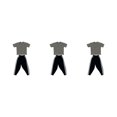 thumbnail image 3 of ZheElen Action Figurine Military Suits 12 Inch Accessories Style 9 3Set, 3 of 6