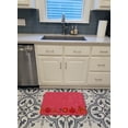 thumbnail image 3 of Carolines Treasures BB5133RUG Fruits & Vegetables in Red Machine Washable Memory Foam Mat, 3 of 4
