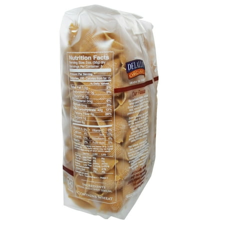 Delallo Organic Pasta Shells No.91 1 lb